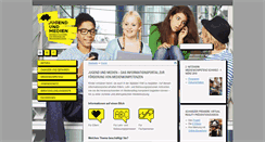 Desktop Screenshot of jugendundmedien.ch